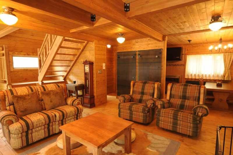 Log Cottage Epoch Hakuba Bagian luar foto