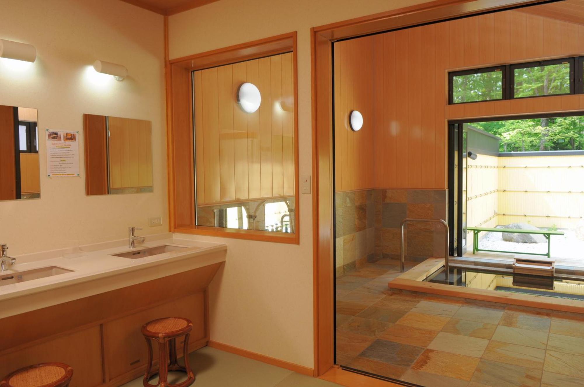 Log Cottage Epoch Hakuba Bagian luar foto