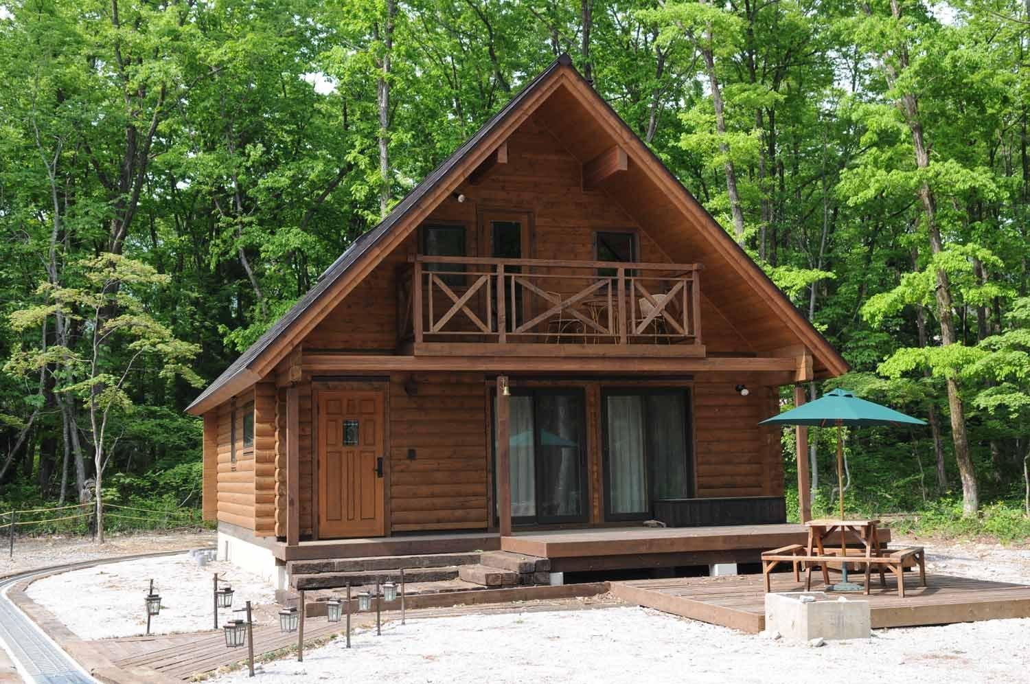 Log Cottage Epoch Hakuba Bagian luar foto