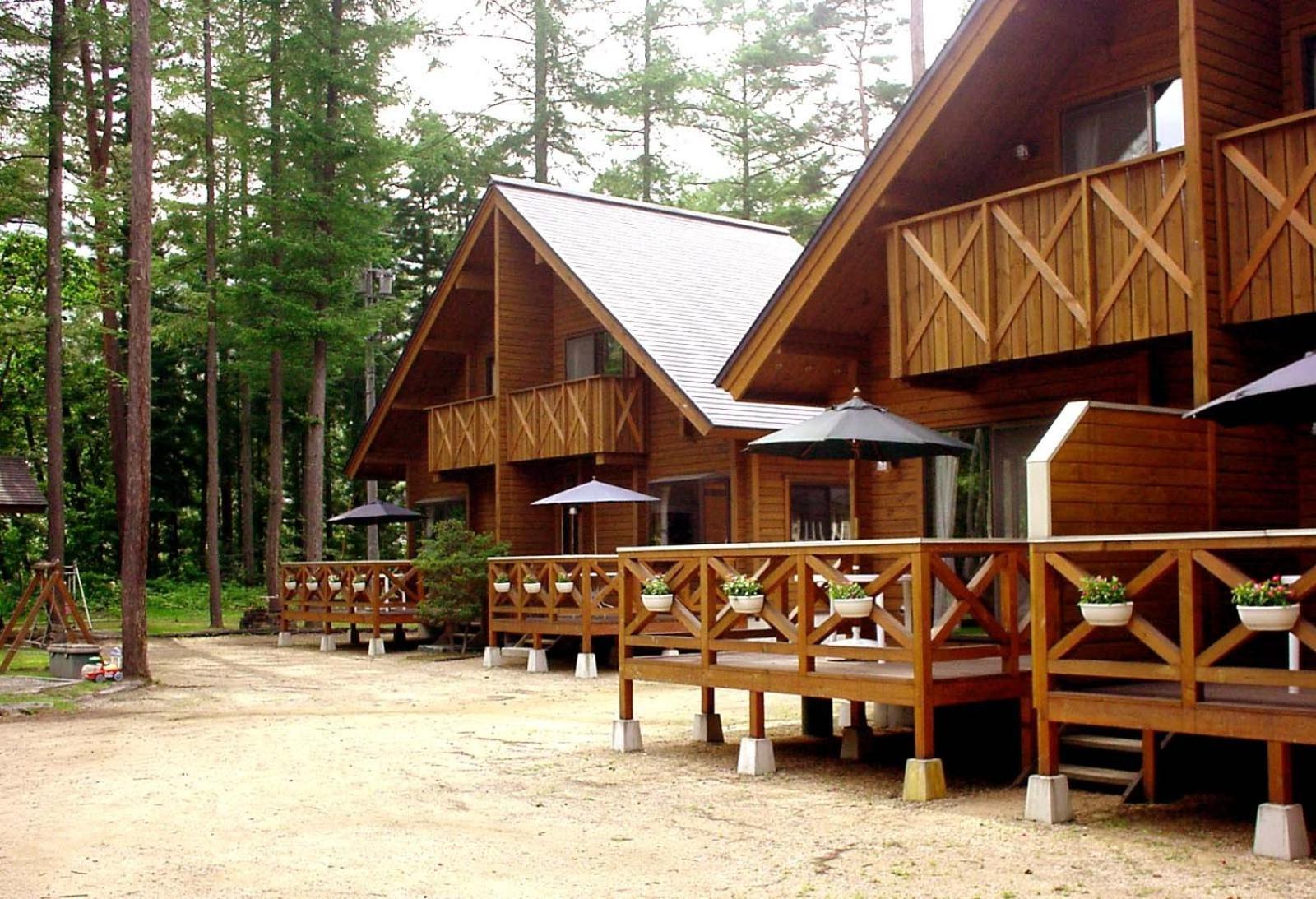 Log Cottage Epoch Hakuba Bagian luar foto