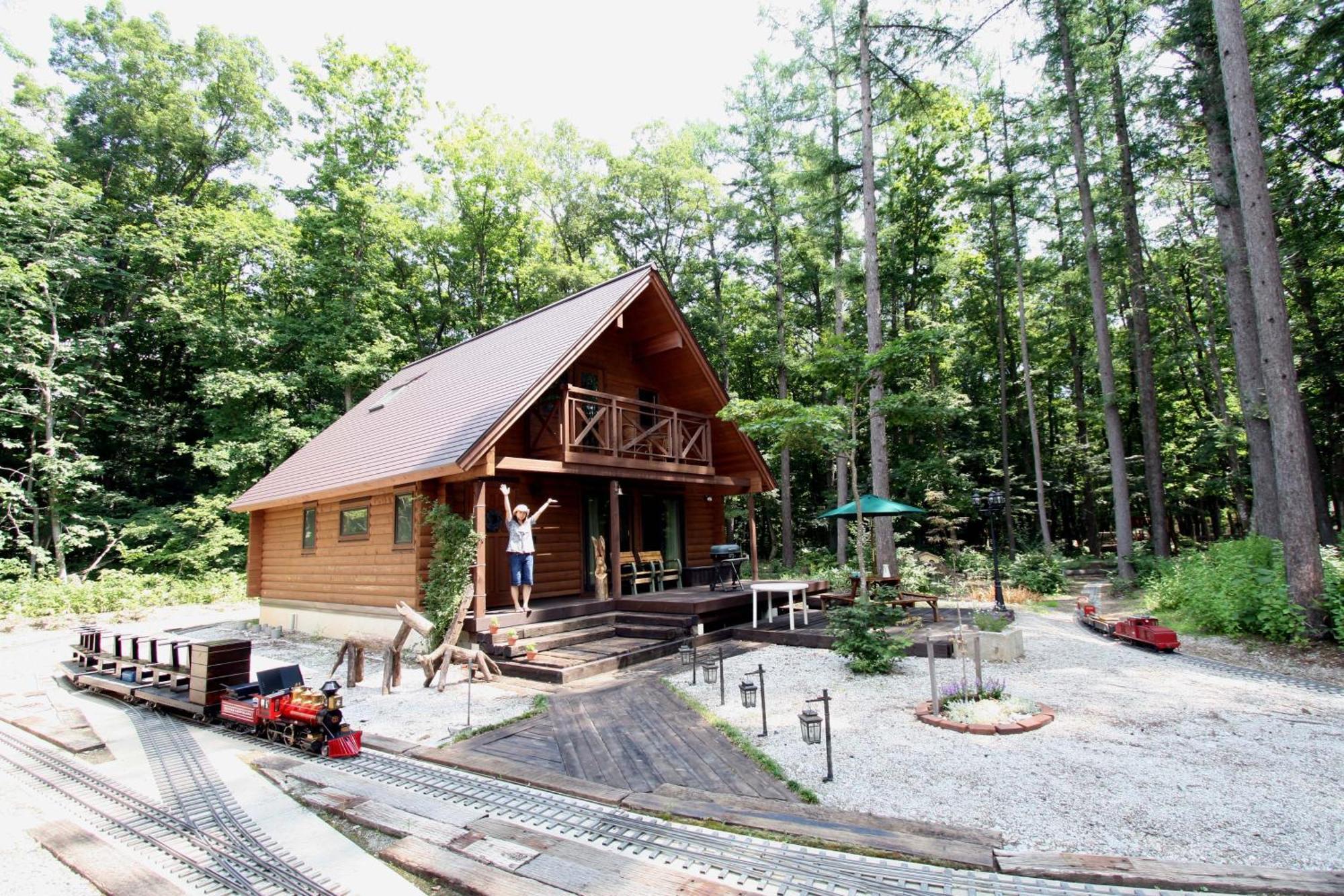 Log Cottage Epoch Hakuba Bagian luar foto
