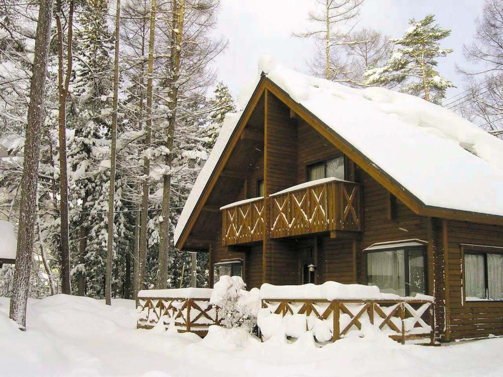 Log Cottage Epoch Hakuba Bagian luar foto
